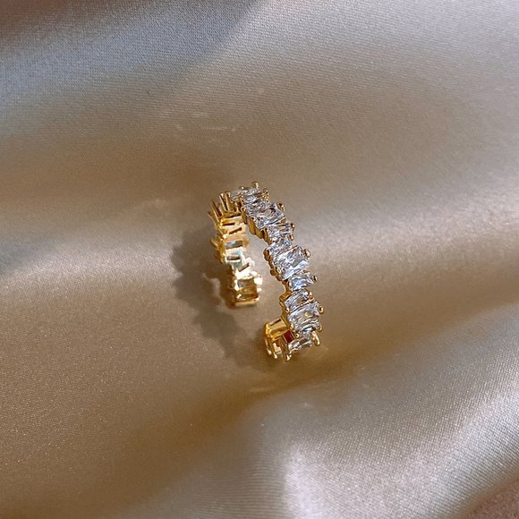 GOLICC Premium Zircon Open Ring - Picture 3 of 12